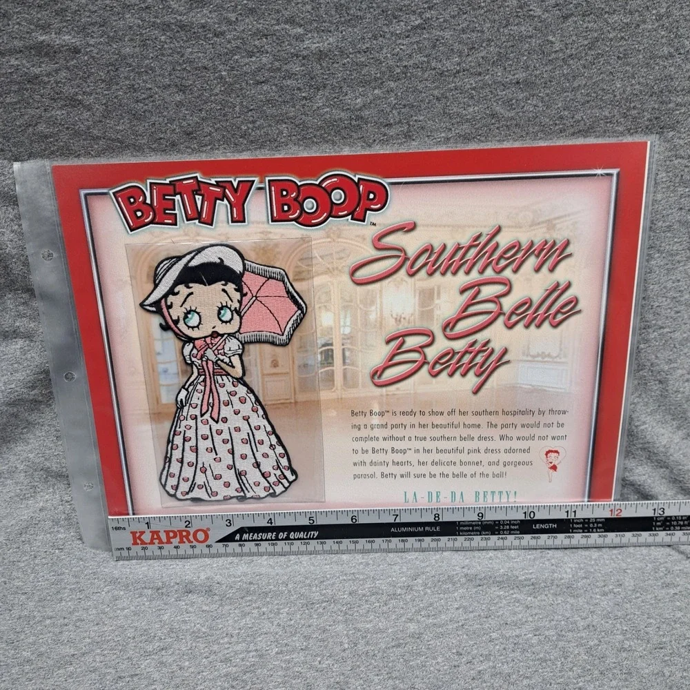 Betty Boop Patch Southern Belle Betty Clothing Patch Collectible Vintage Georgia